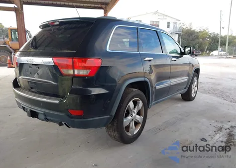 2013 Jeep Grand Cherokee Overland from USA, damaged, VIN 1C4RJECGXDC547274